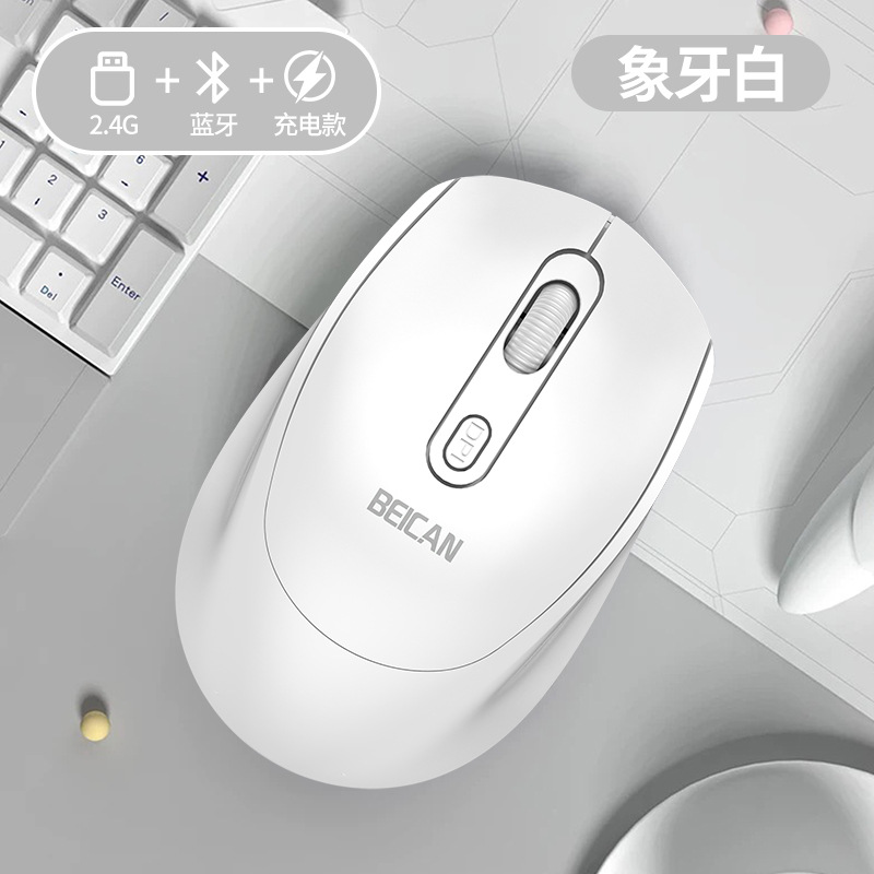 2.4g+bluetooth white [charging]