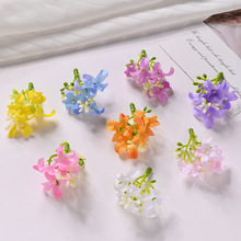 仿真桂花diy学士帽簪花头饰材料配件仿真花家居礼盒装饰假花花头