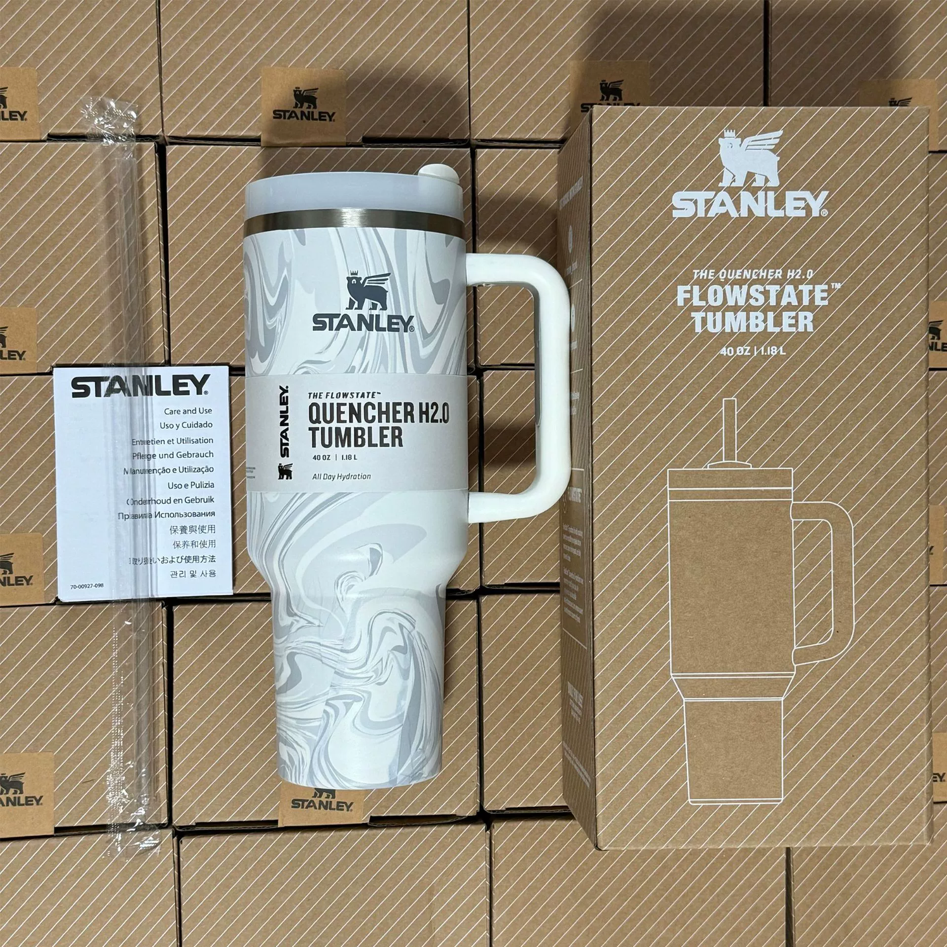 Стекло из нержавеющей стали, ebay, большой размер, (Физика), 40 унций