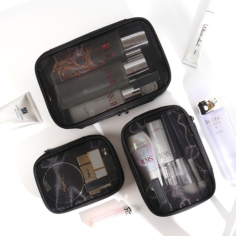 2024 New Super Hot Internet Popular Cosmetic Bag Ins Advanced Sense small size Lipstick Portable Travel Large Capacity Storage Bag