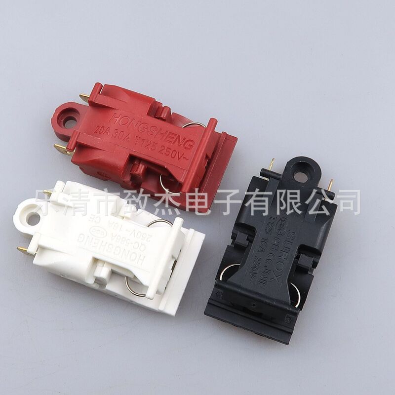 Quick Heating Electric Kettle Temperature Control Handle Automatic Power-Off Switch Copper Pins 16/13A Electric Kettle Switch Red and White Quick Heating Electric Kettle Temperature Control Handle Automatic Power-Off Switch Copper Pins 16/13A Electric Kettle Switch Red and White