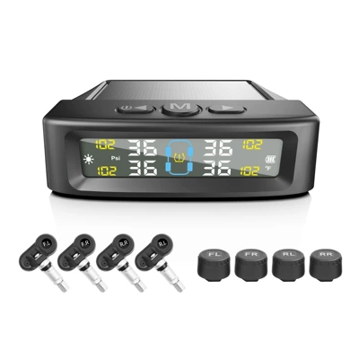 Car Tire Pressure Monitoring, Small Car Tire Pressure Monitor, Tpms, Tire Pressure Detection, Tire Pressure Sensor, Cross-Border E-Commerce