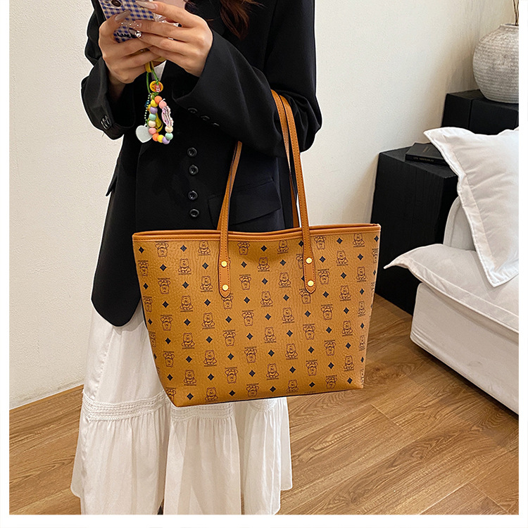 Borsa a secchiello donna stile retro grande capacità_voghion.com