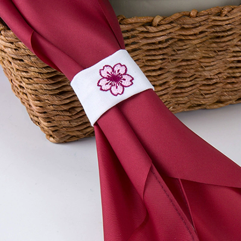 JK треугольный шарф в форме руки с вышитой пряжкой на липучке маленькие аксессуары японский костюм моряка шарф Пряжка Tide