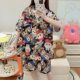 Southeast Asian Cartoon Pajamas for Women Summer New Cardigan Thin Girls Short-sleeved Shorts Casual Home Wear Two-piece Set