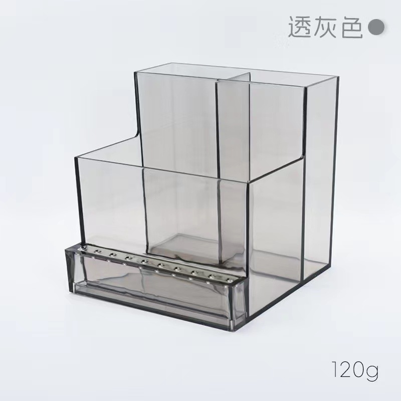 Transfronterizo nueva máquina de pulido de uñas portátil de almacenamiento en rack de molienda cabeza caja de organización herramientas de uñas caja de almacenamiento multiusos