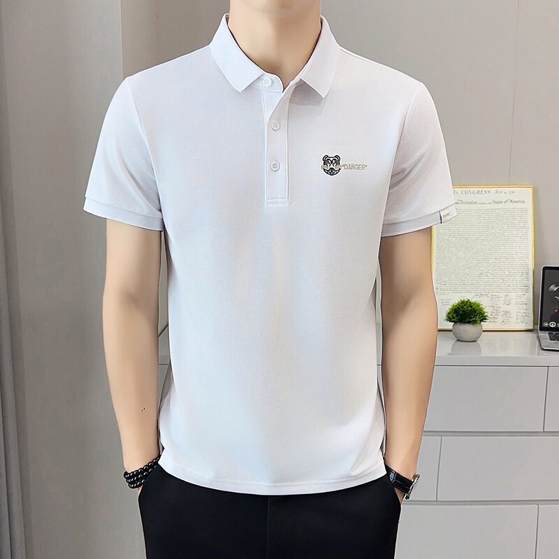 We Are Sincerely Seeking Agents for Men's Cotton Polo Shirts, 2026 New Style Casual Wear for Young and Middle-Aged Men, Versatile Breathable Stretchy Tops