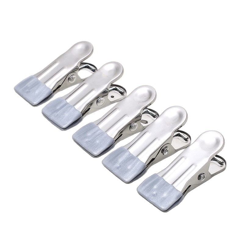 Seamless Drying Clips Factory Direct Sale Stainless Steel Windproof Multifunctional Drying Clips for Underwear, Shorts, and Socks for Home Use
