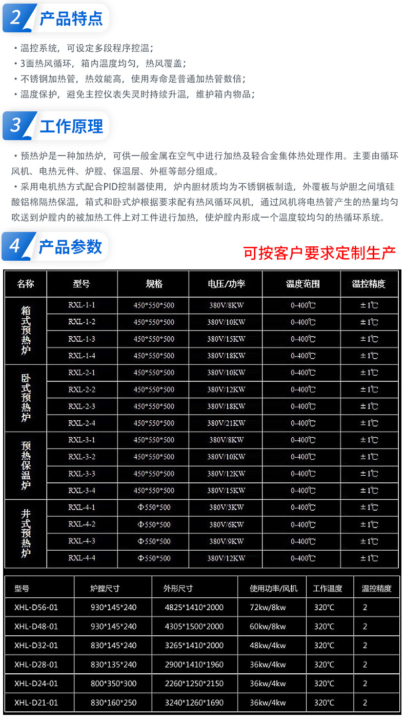 抽屉式预热炉化纤辅助设备模具加热炉箱式高温煅烧炉工业电炉烤箱