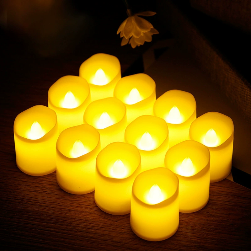 Electronic candle, atmospheric night light, Christmas evening dress