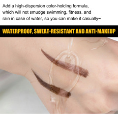 EELHOE 染眉膏 順滑持色防水不暈染打造立體持久自然野生眉眉膏