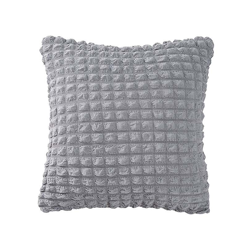 Transfronterizo seersucker funda de almohada moderna sala de estar minimalista sofá almohada personalizada sofá contraportada todo incluido al por mayor