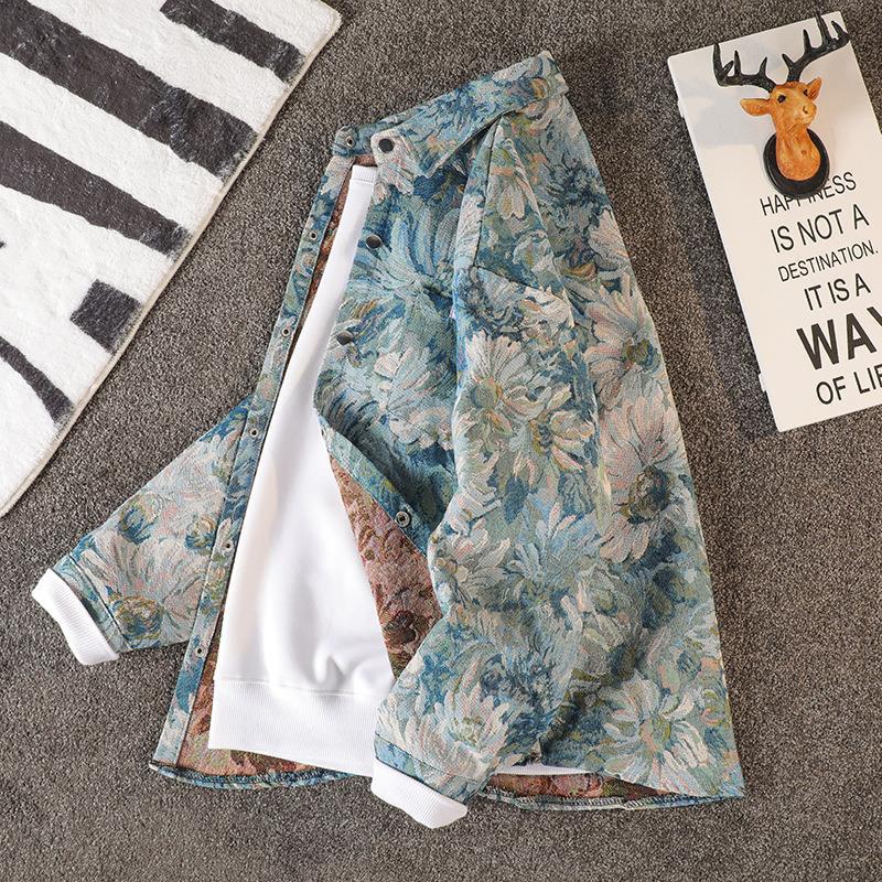 726 자카드 코트