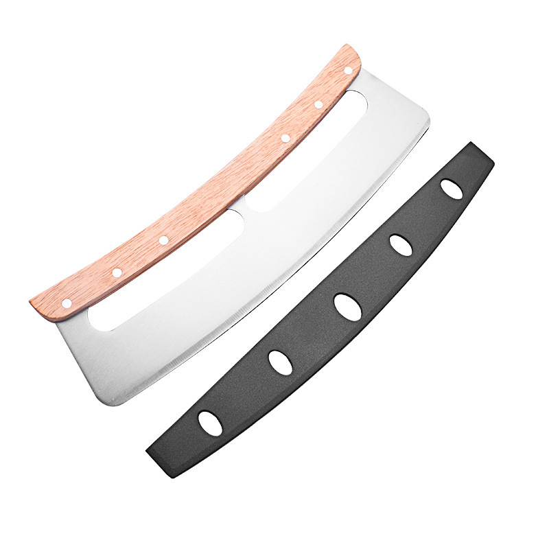 나무 손잡이 싱글 핸들 OPP 가방