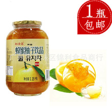 虹金島韓國蜂蜜柚子茶蘆薈茶生姜茶紅棗茶1.15kg果味沖調飲品包郵