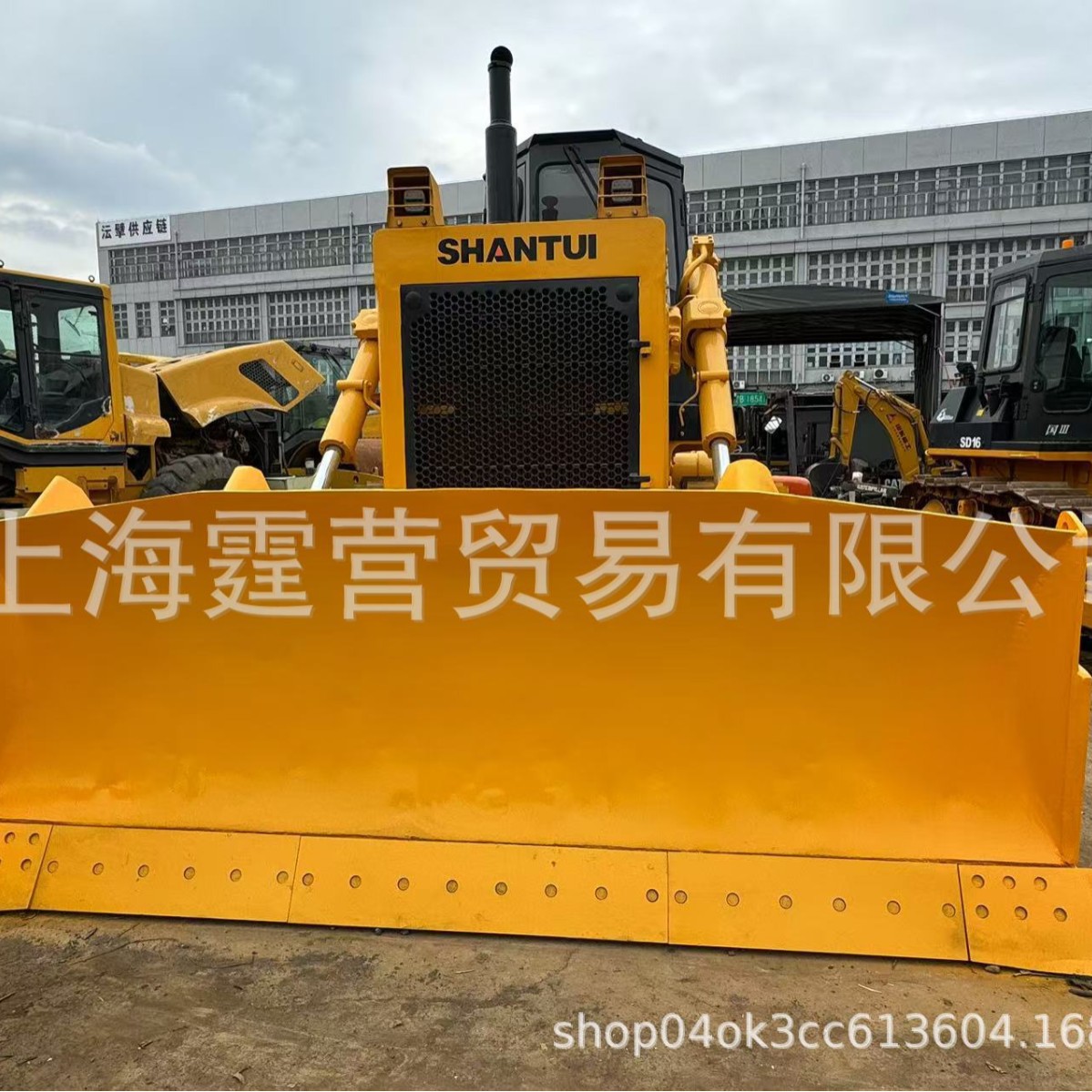 出售九成新外贸出售山推SD22干地推土机自动挡 带松土 山推推土机