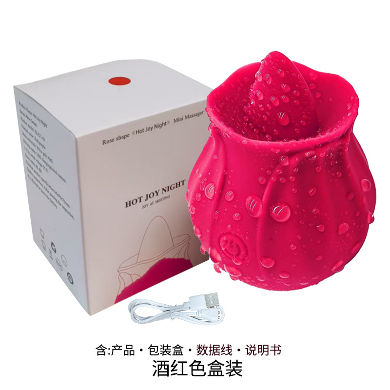 Huevo Vibrador de Rosa con Succión de ABS y Silicona, Impermeable y Silencioso para Mujeres image 12