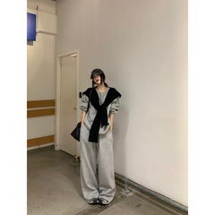 秋冬高级感穿搭一整套减龄搭配慵懒风运动卫衣两件套装2025新款女