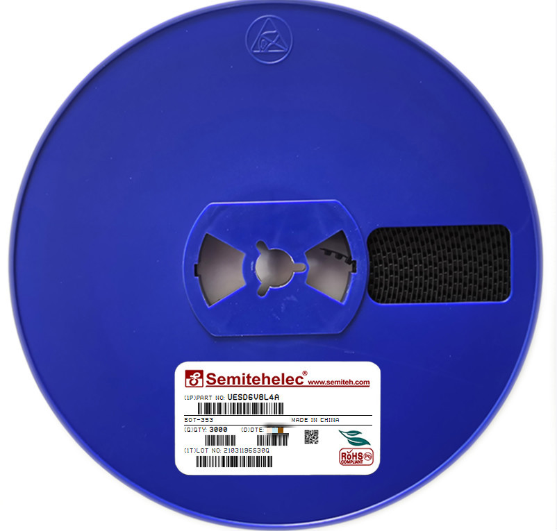 UESD6V8L4A ESD/TVS保护管 SOT-353 SEMITEH 全新原装正品