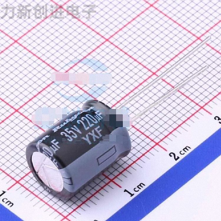 35YXF220MEFC10X12.5描述220uF 35V电解电容器