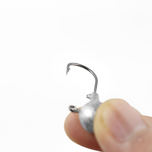 Hunting high lure lure lead head hook full set of boxed micro objects 75 pieces single tail soft bait T tail fake bait bionic lure cross-border