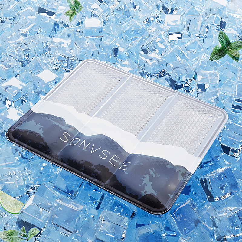 아이스비즈쿠션-마운틴화이트