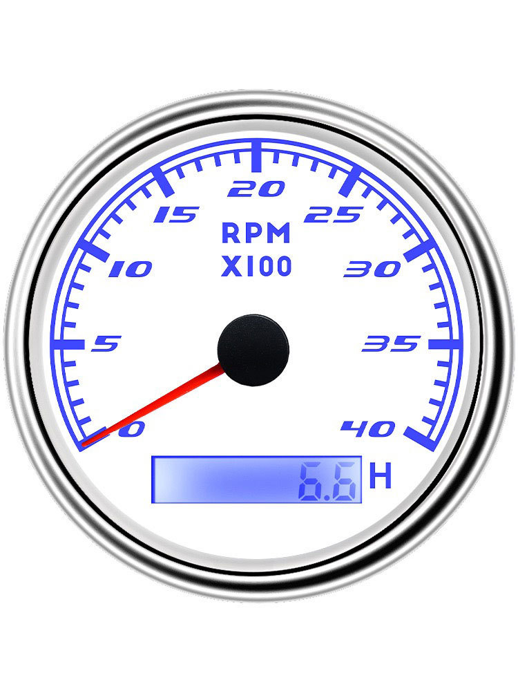 85mm Alternator W-Terminal Engine Tachometer Truck Yacht Car