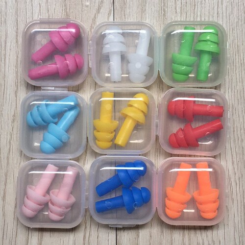 Christmas tree-shaped earplugs, noise reduction, anti-snoring, sleep, industrial protection, learning swimming travel earplugs in large quantities