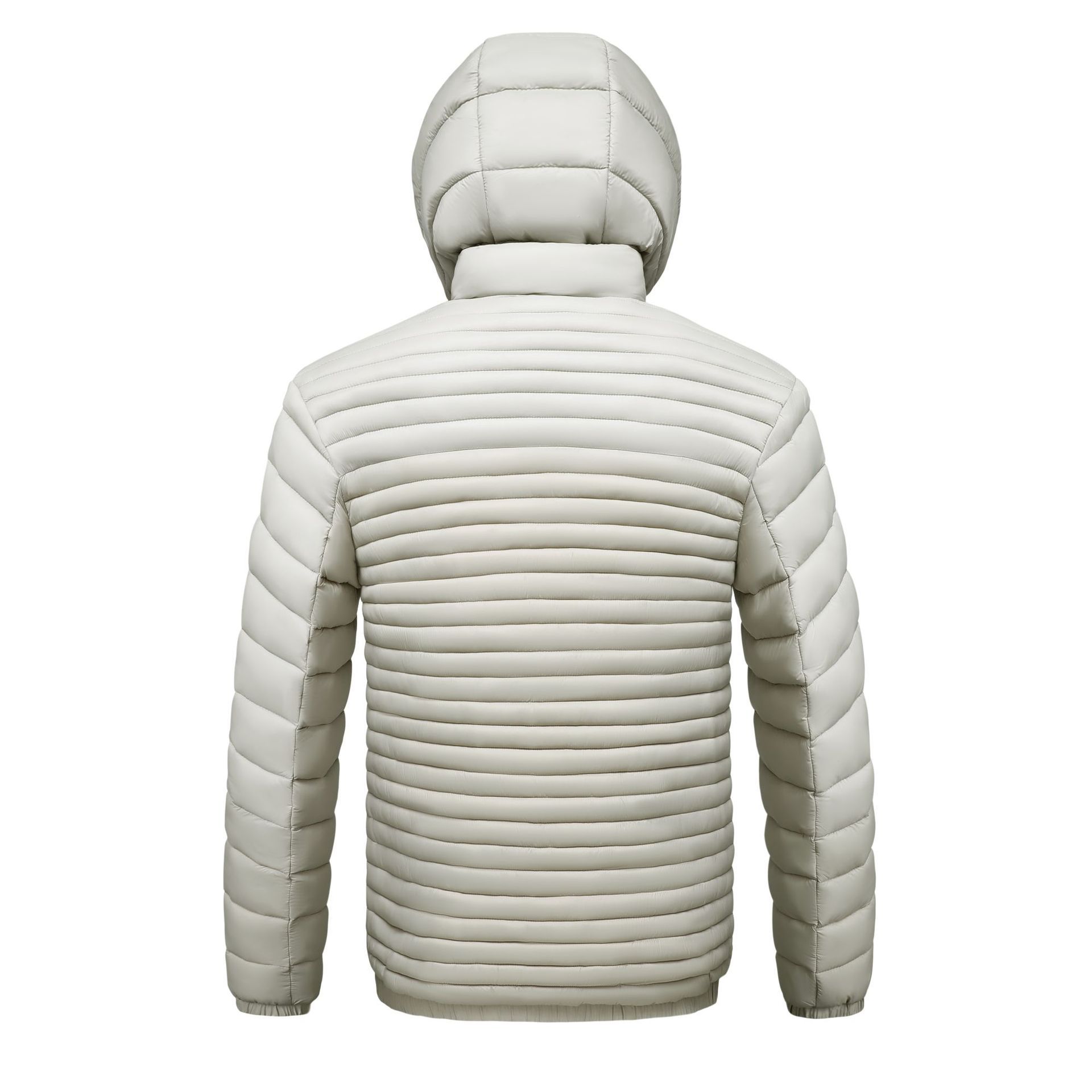 Rib Suit Padded Coat Men's Removable Cap Casual Loose Thickened Padded Jacket_voghion.com