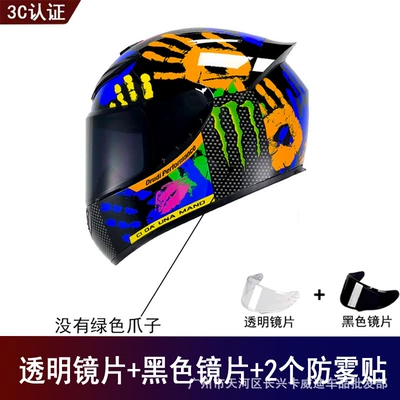 Helmet, Unisex, All-Season Safety | Motosiklet kaskı (dəbilqə) - palm-flower-s