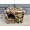 Oval hole (comes with door curtain+thick cotton pad+)