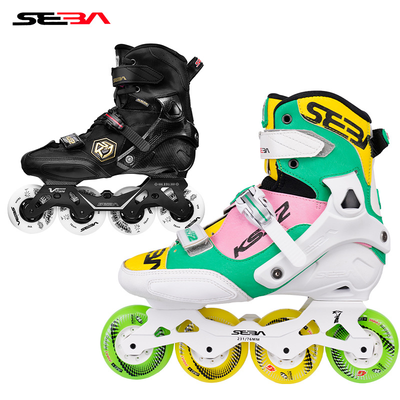 SEBA米高KSJ2轮滑鞋成人专业溜冰鞋平花鞋花式鞋男女新款