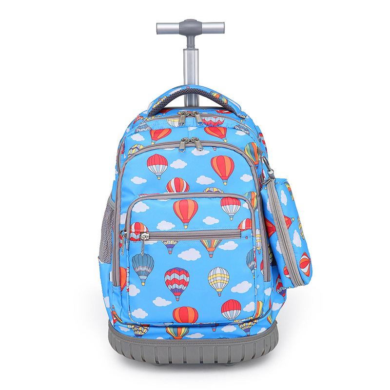 Ventas de fabricantes de estudiantes de primaria y secundaria 16 pulgadas actualización de seis ruedas mochila de viaje para niños 18 pulgadas