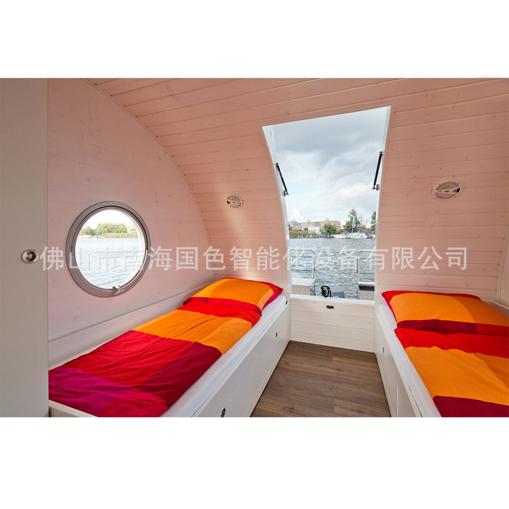 Las casas de madera al aire libre y las casas de familia se pueden personalizar.