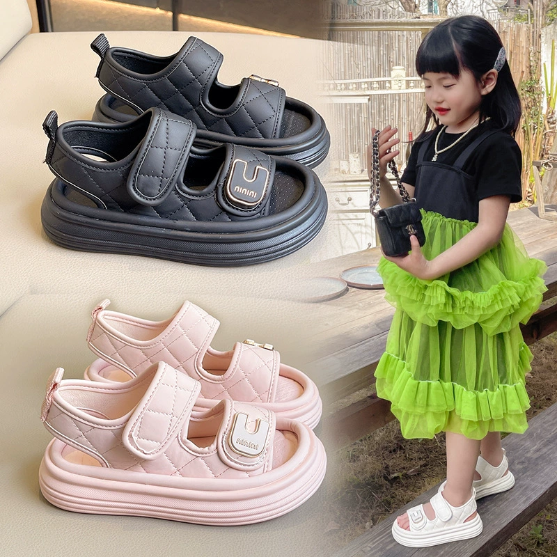 Детские сандалии 2024 Летние новые виды спорта дикие повседневные мягкие подошвы