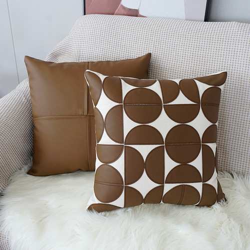 Modern simple light luxury pillowcase home accommodation sofa pillow soft bedside cushion cross-border pillowcase wholesale