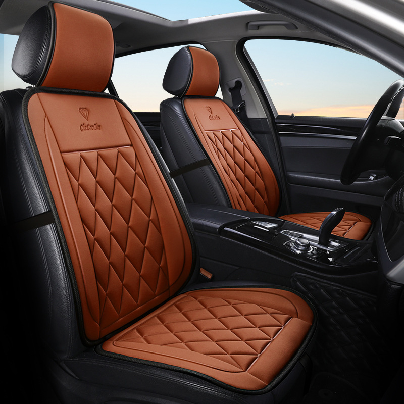 【Dropshipping】All-Season Car Seat Cover 2022 New Model Seat Cover Winter Trendy Car Seat Pad