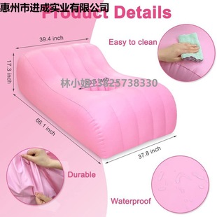 Manufacturer's Cross-Border Inflatable Bed with Holes Pvc Postpartum Surgery Recovery Sleeping Butt Lift Body Beauty Breathable Lazy Air Cushion Bed