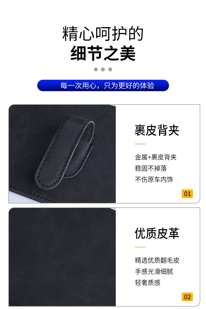 Car Sunshade Extension Panel to Block Sunlight and Prevent Glare, Storage and Decoration for Car Interiors, Cross-Border Shipping