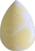 Drop-shaped, two-color