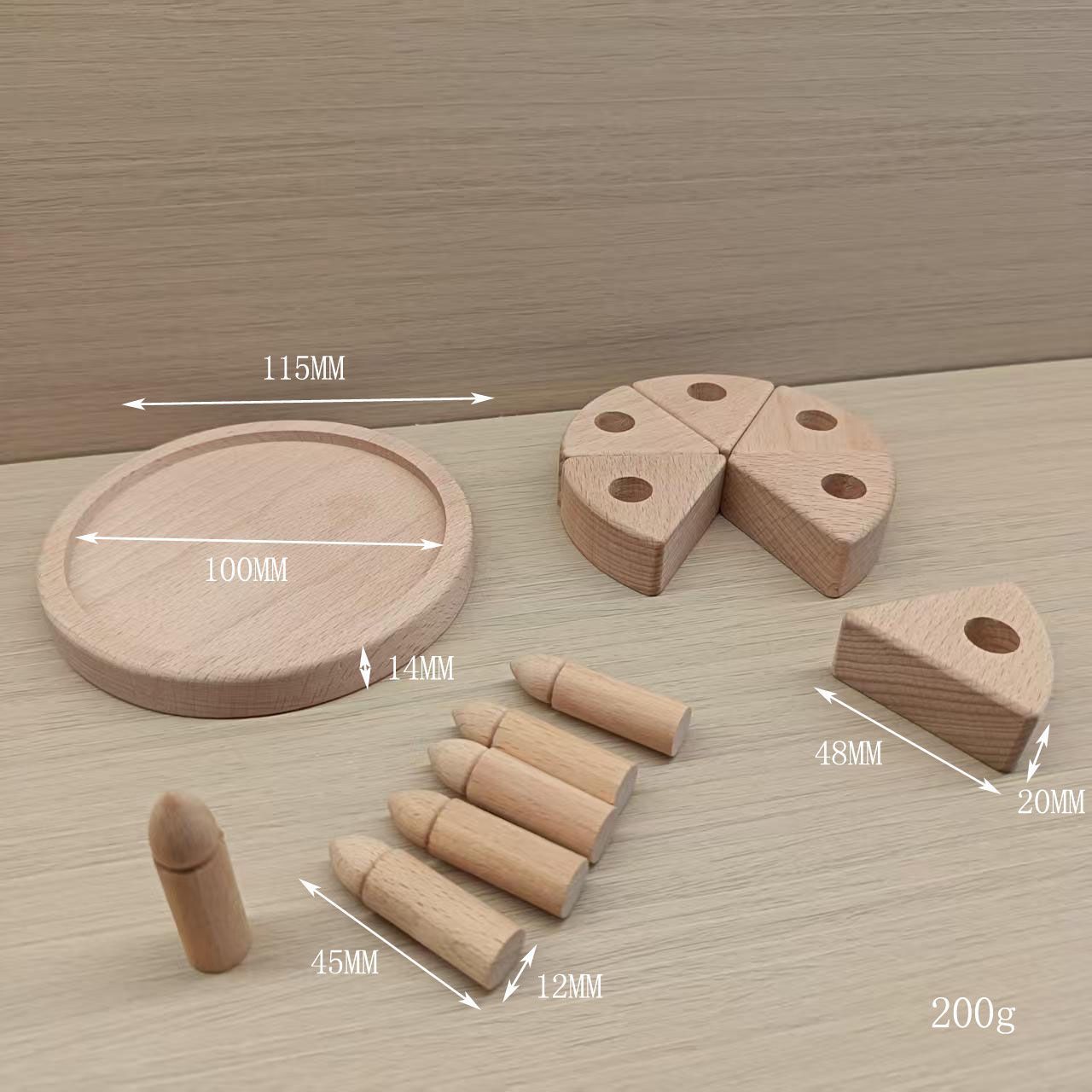 Torta de cumpleaños de tronco de hayale para niños en el hogar de simulación adornos accesorios bebés educación temprana iluminación juguetes puzzle