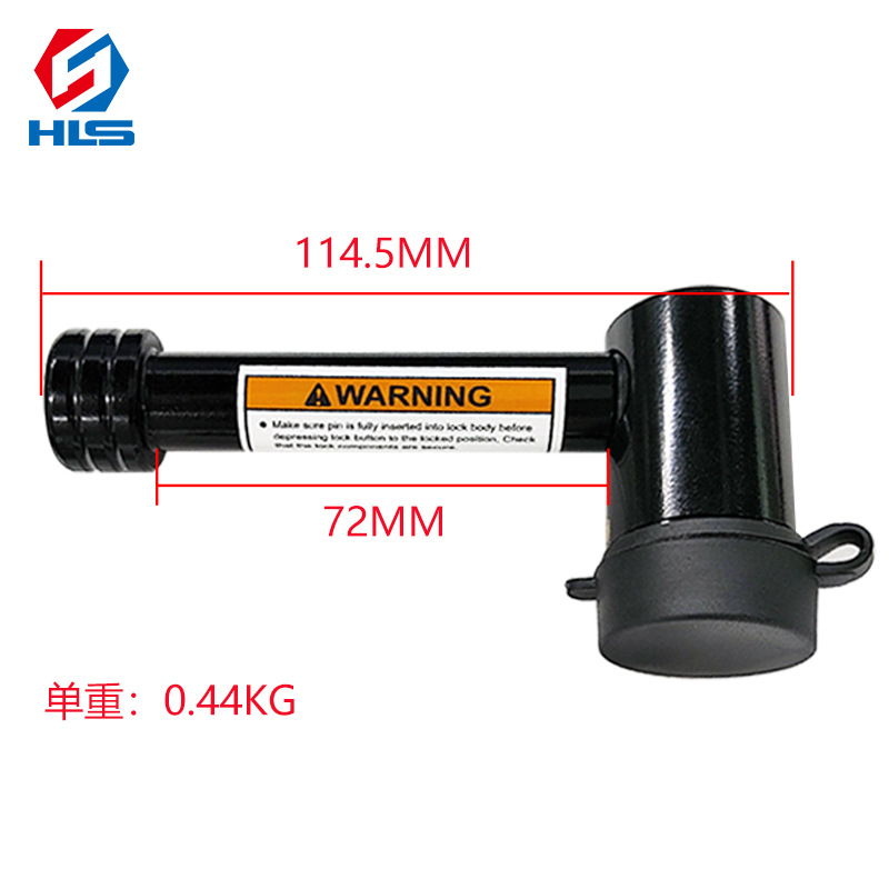 越野车拖车锁哑铃插销锁2英寸接收器配件弯头锁5/8英寸拖车插销锁