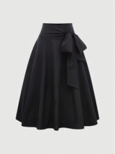 R 44357 Belted pleated midi skirt �������ް���ȹŷ���羳