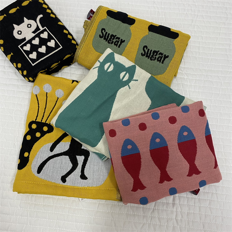 70g Weight Towels, Bath Towels Home Textiles & Decor Type Hooks Storage & Cleaning Cotton Material Animal Pattern Cute Style Cute Animal Cotton Towels Bath Towels Hooks 5