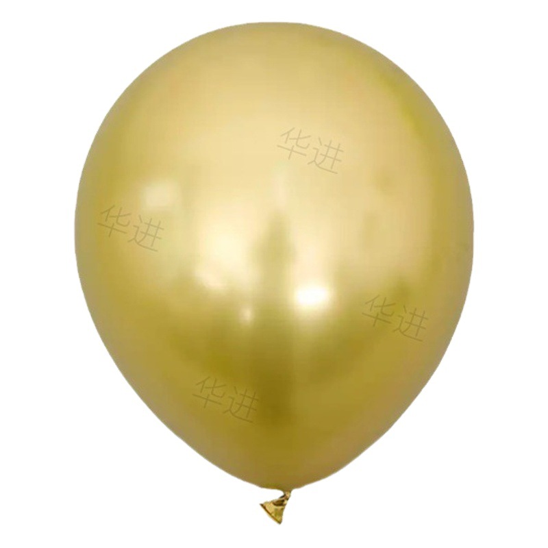 2,2G 10 pulgadas transfronterizo de metal globo Decoración de cumpleaños globo arreglo de boda globo de látex de metal