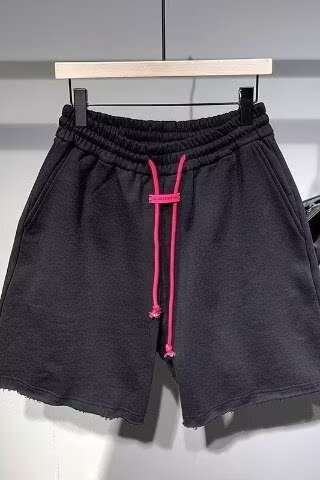 Men's Oversized Casual Shorts With Drawstring And Graphic Print_voghion.com