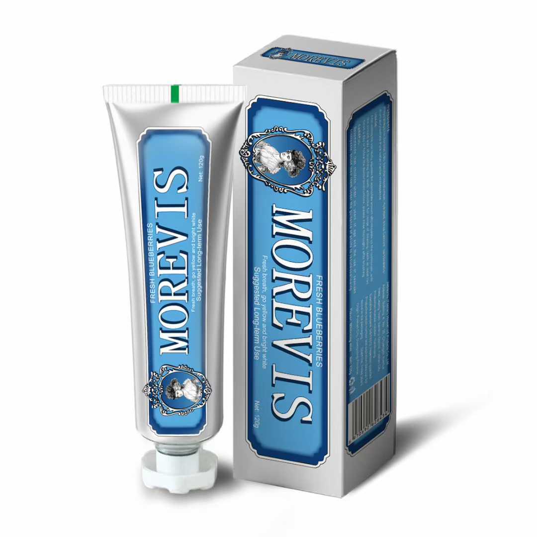Transfronterizos Inglés pasta de dientes anti-caries fresca protector de encías plata 120g pasta de dientes menta fábrica al por mayor image 9