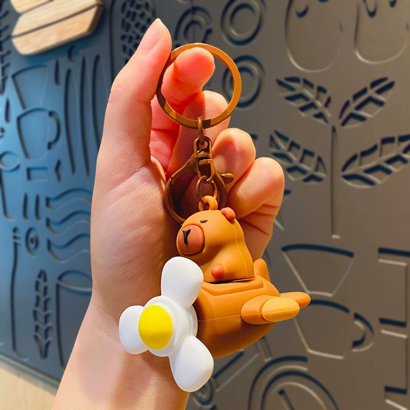 Настоящая Cartoon-ойл? (непонятно) Genuine cartoon oil, keychain, creative doll, cute pendant, with little bears, Birthday gift, wholesale