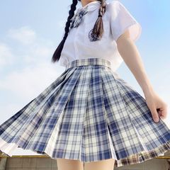 Jkユニフォームスーツjkユニフォームスカート正規フルセット学院風夏服兎縫い優しい一刀兎姫舎