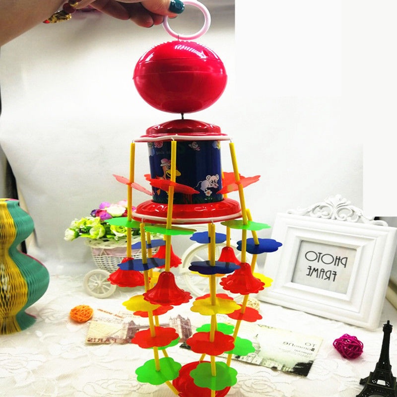 Bed Bell newborn baby toy winding wind chimes electric hanging Bell baby rotating music bedside bell